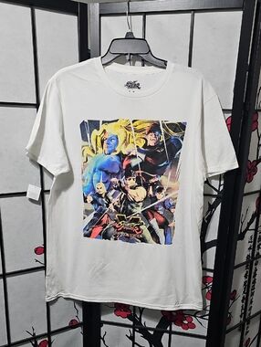 Street Fighter Championship Edition Classic Graphic T Shirt Size Large New